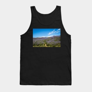 Lupine blooming on the hills Tank Top